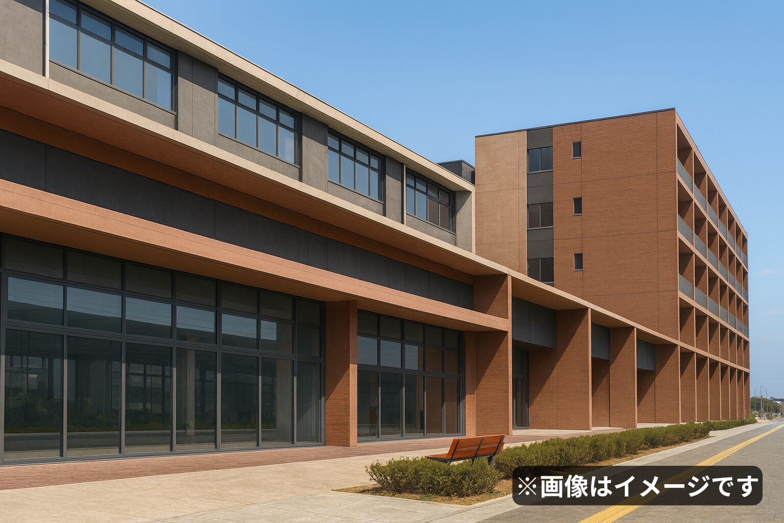 宮城県美田園高等学校（イメージ）