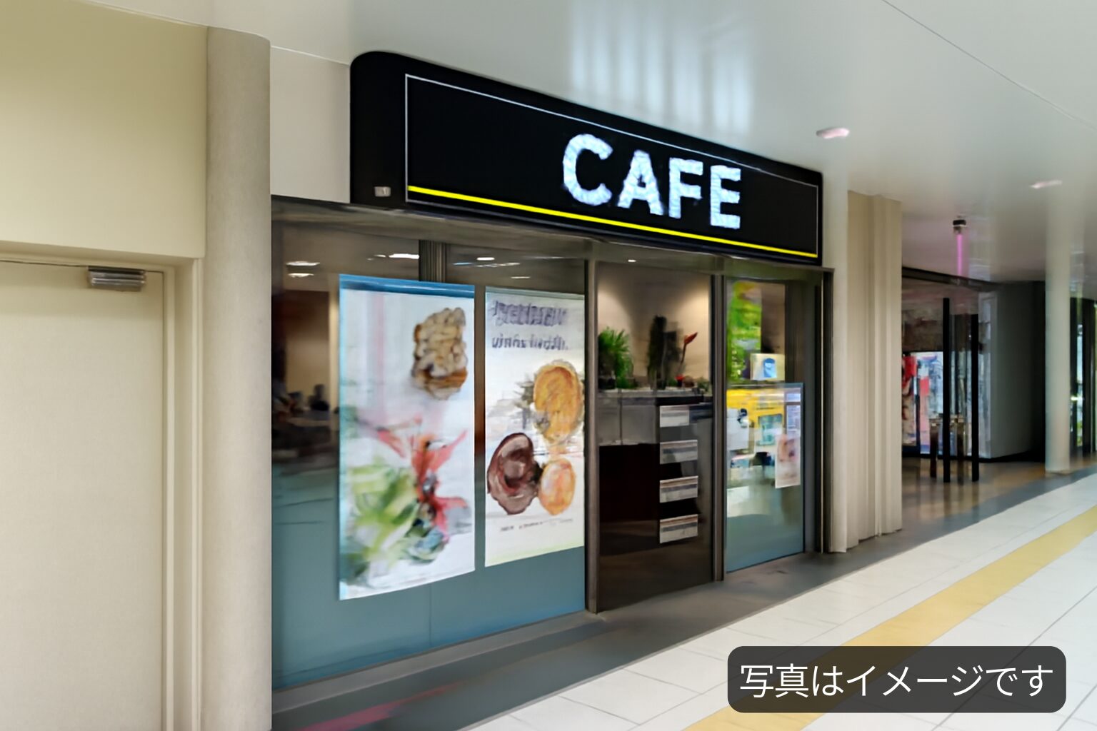 仙台で勉強しやすいカフェ ドトールコーヒーショップ仙台駅店の店内イメージ（駅直結で利便性が高い）