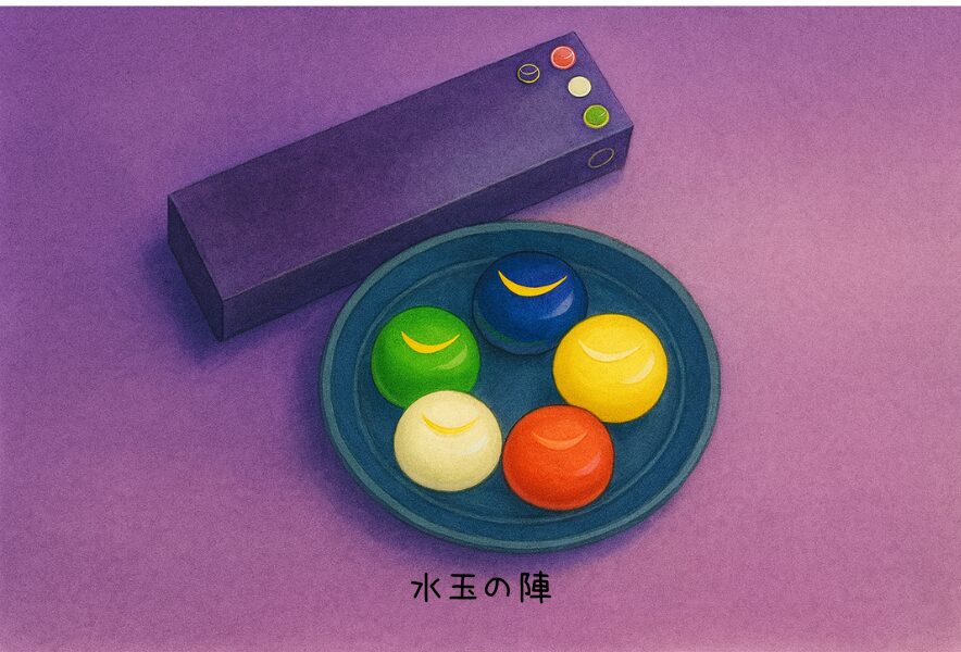 水玉の陣 5色の宝石のようなレアチーズケーキ