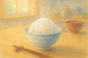 伊達正夢の炊き方と水加減のイメージ写真