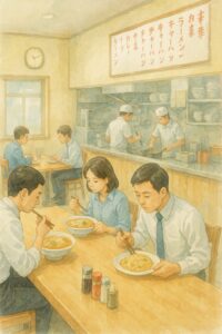 仙台駅北側・花京院エリアの町中華「中華 うまいっしょ」の外観イメージ