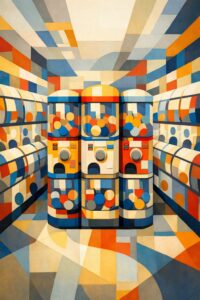 ガチャガチャのカプセル（イメージ）