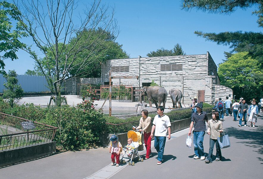 八木山動物公園フジサキの杜の園内の様子（写真提供：宮城県観光戦略課）