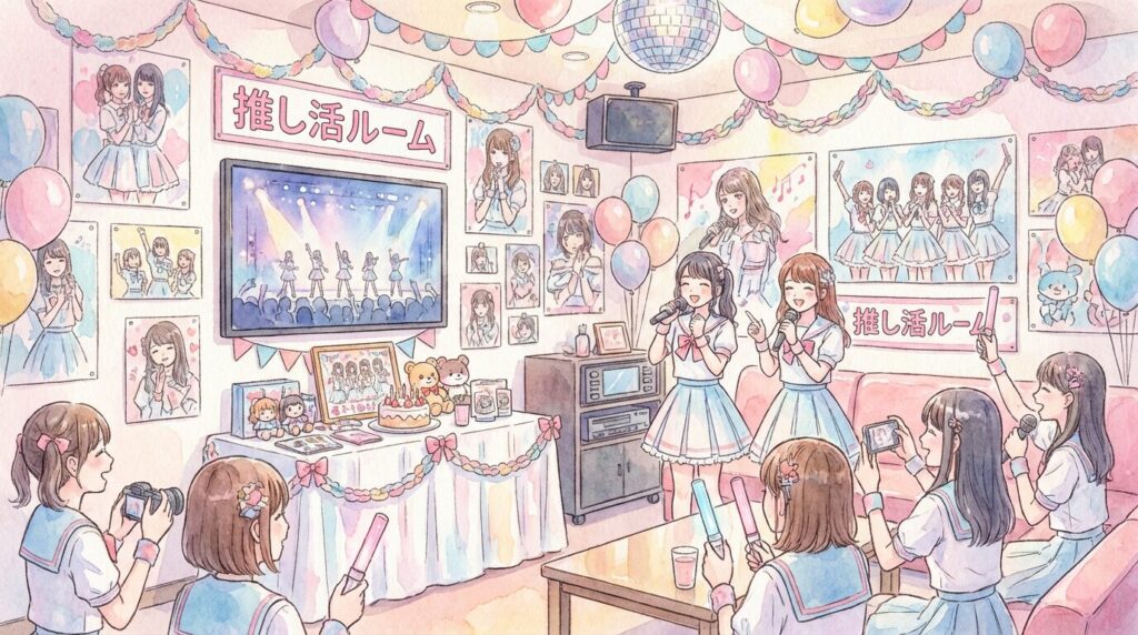 仙台でカラオケを楽しむ人たちのイメージ