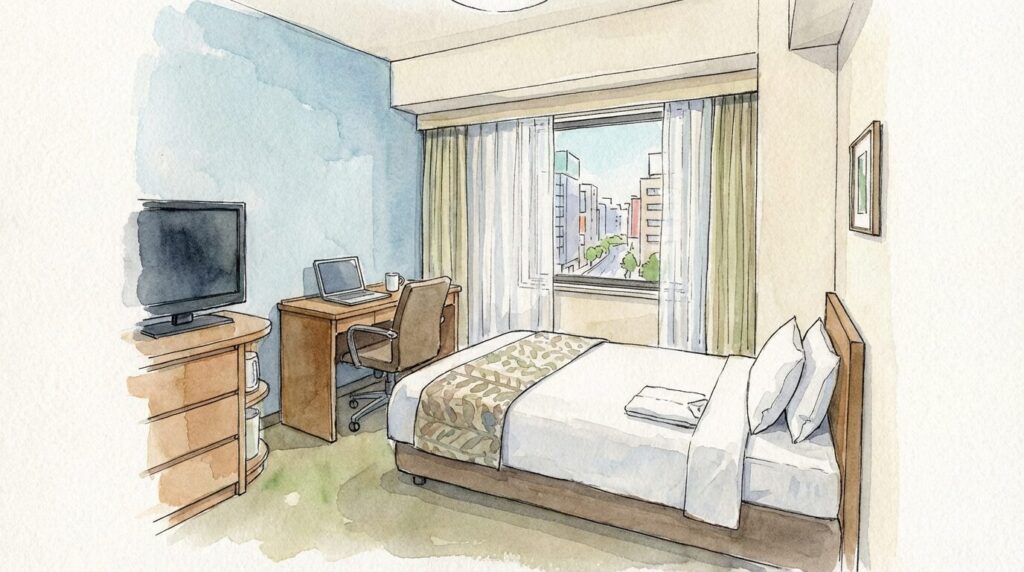 仙台駅周辺のビジネスホテルのイメージ