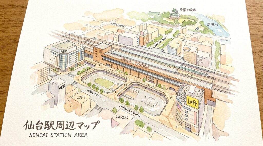 根せり入りの仙台せり鍋イメージ
