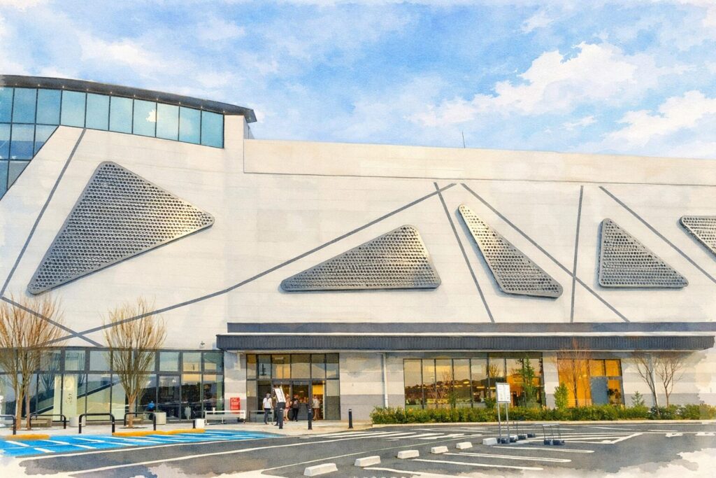 イオンモール新利府の外観イメージ