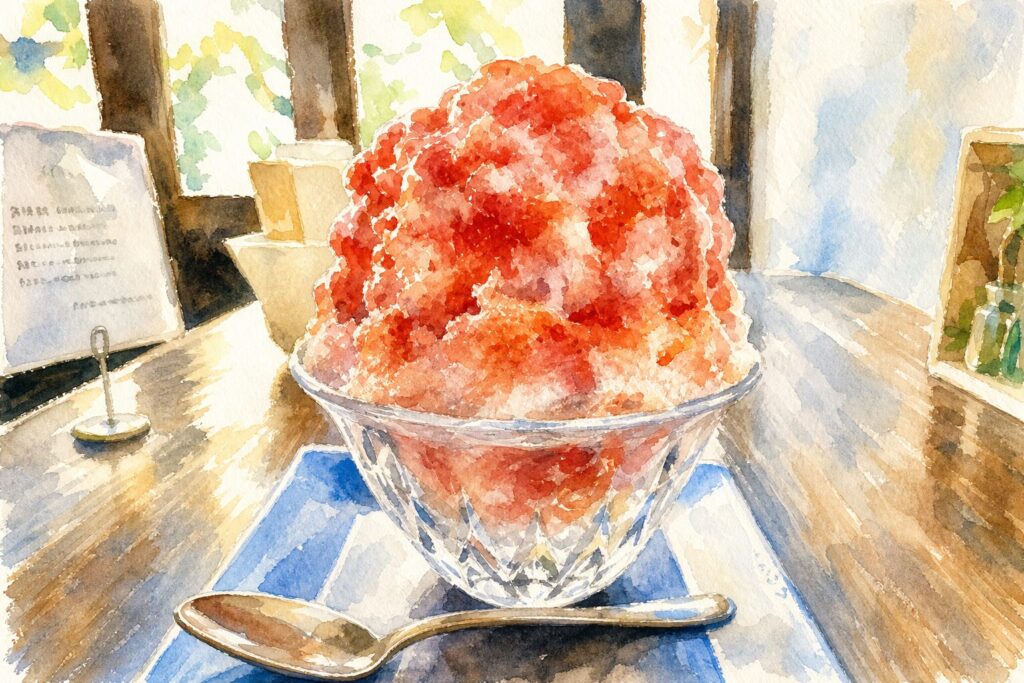 Sweet Spice Asanoのかき氷イメージ