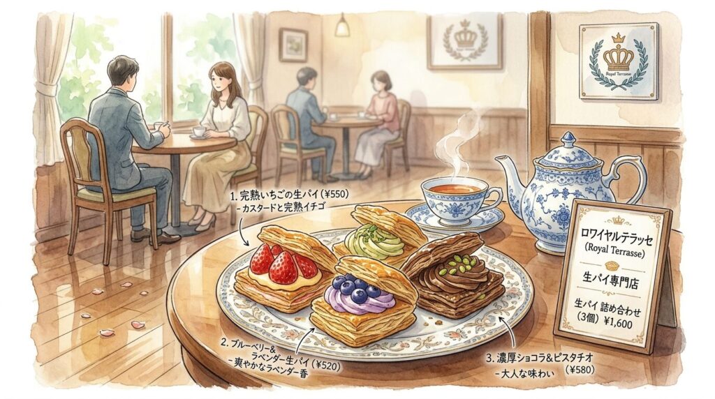 仙台駅で買える常温スイーツ土産のイメージ