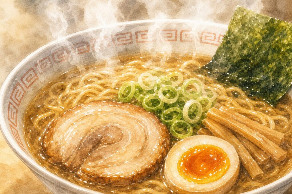 中華そば みずさわ屋をイメージしたラーメン画像