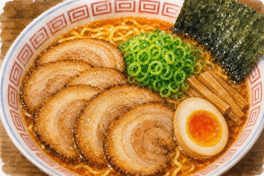 らーめん堂 仙台っ子 愛子店をイメージしたラーメン画像