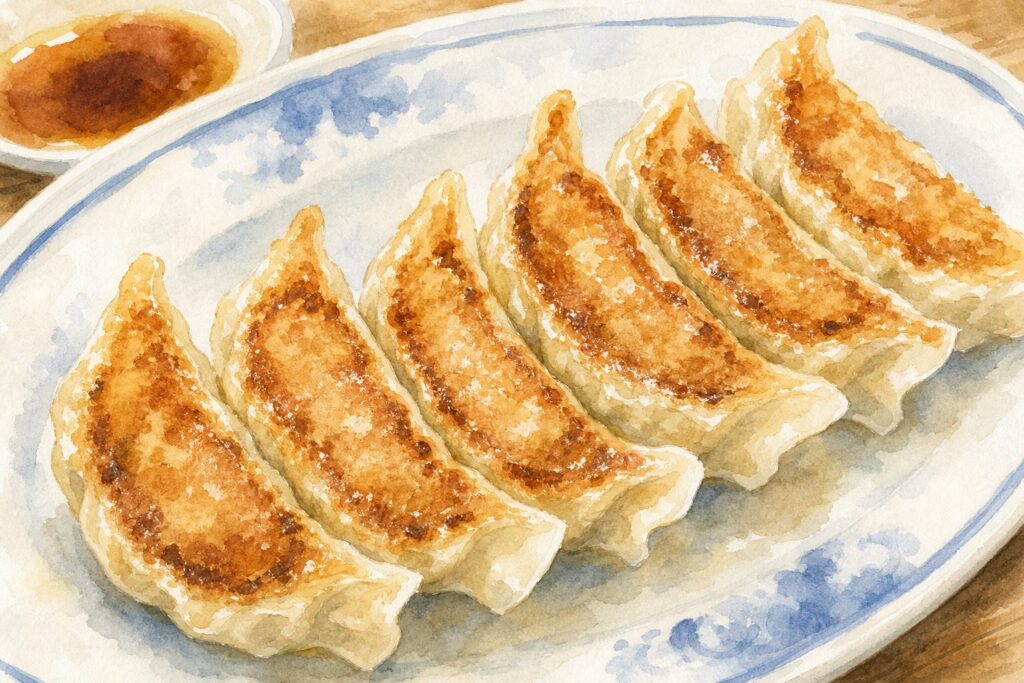 仙台で餃子を楽しむイメージ