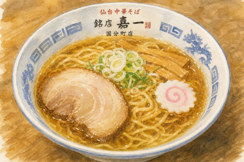 鶏だし中華そばのイメージ