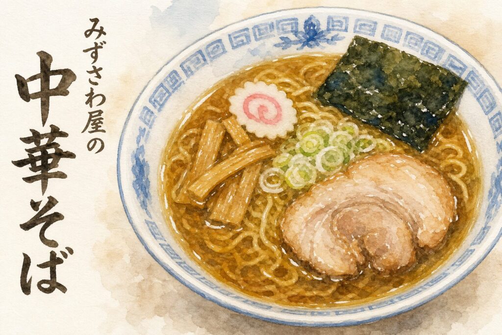 昔ながらの中華そばのイメージ