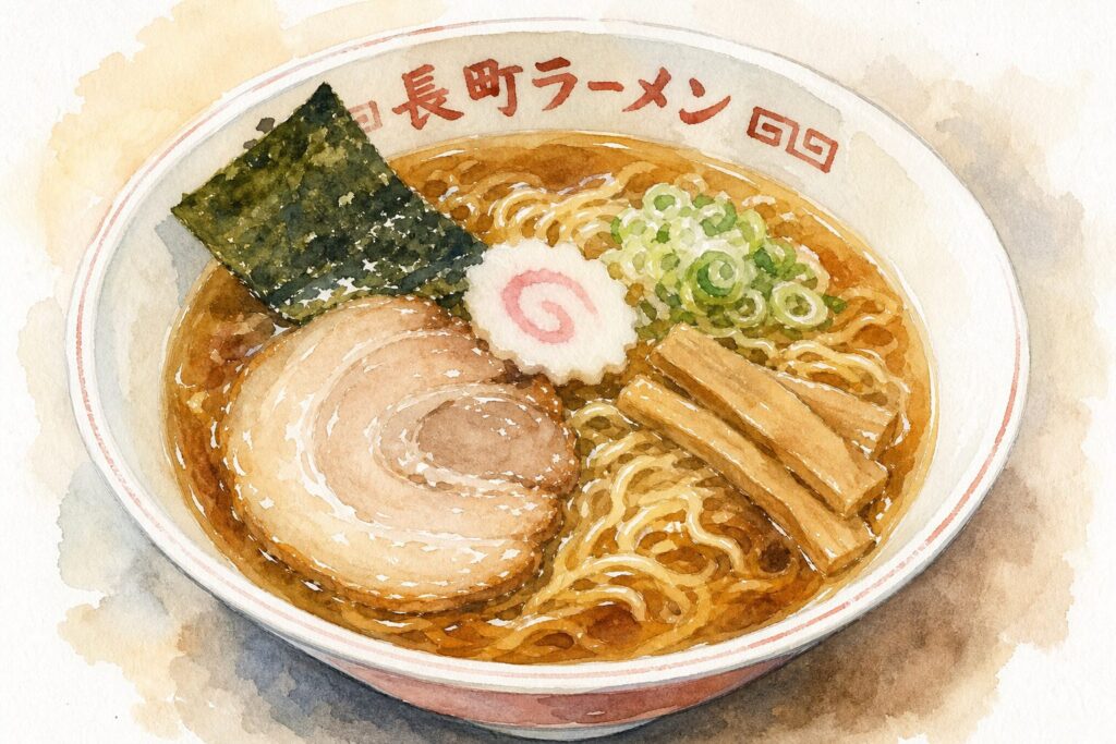 魚介風味の中華そばのイメージ