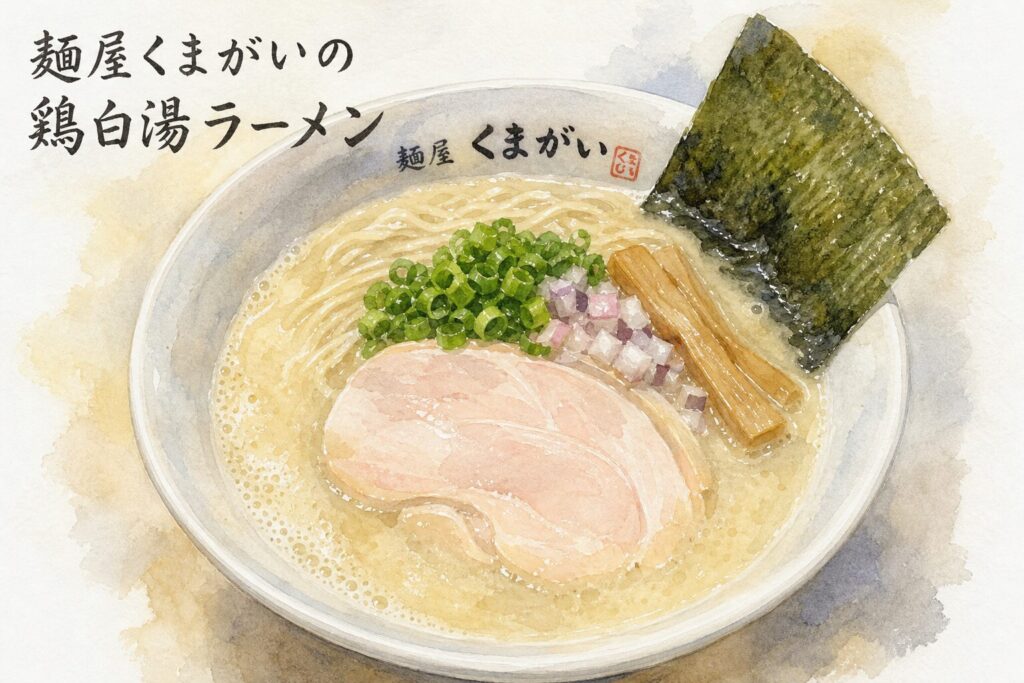 鶏白湯ラーメンのイメージ