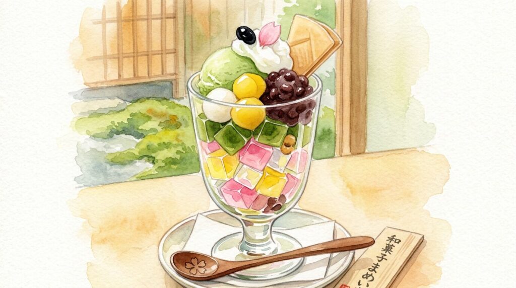 仙台で楽しむ和スイーツと甘味のイメージ