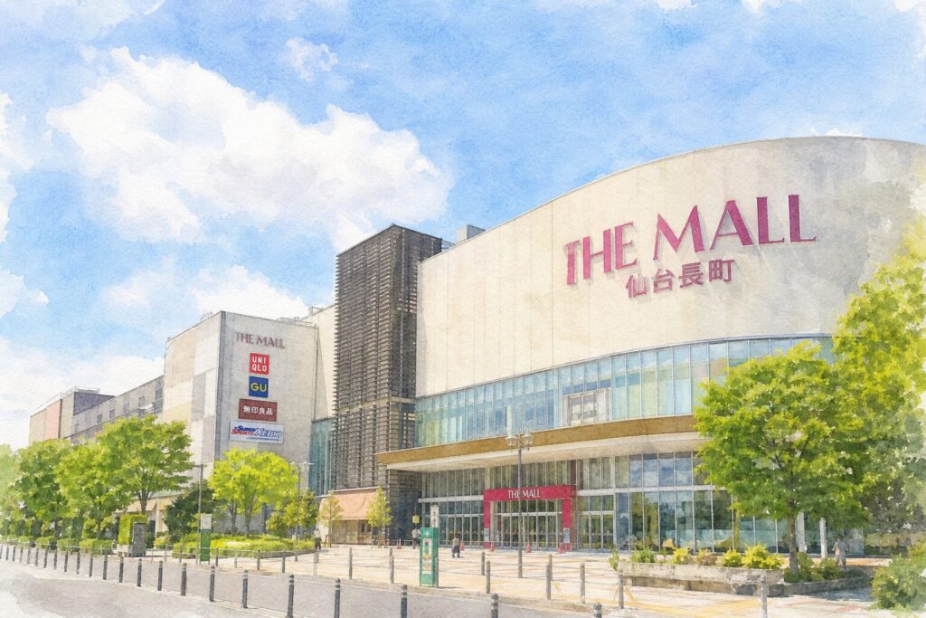 ザ・モール仙台長町の外観イメージ