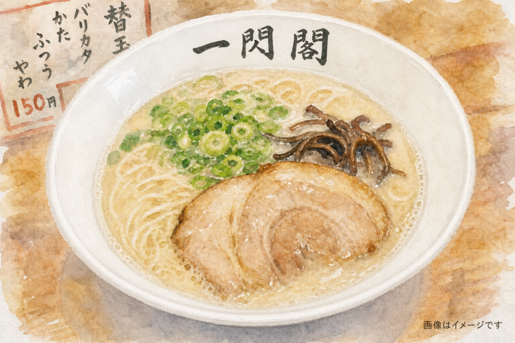 長浜らーめん 一閃閣