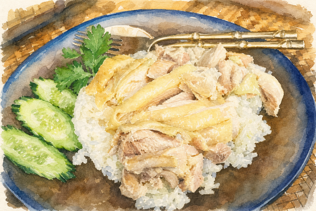 タイオーキッドレストランの料理