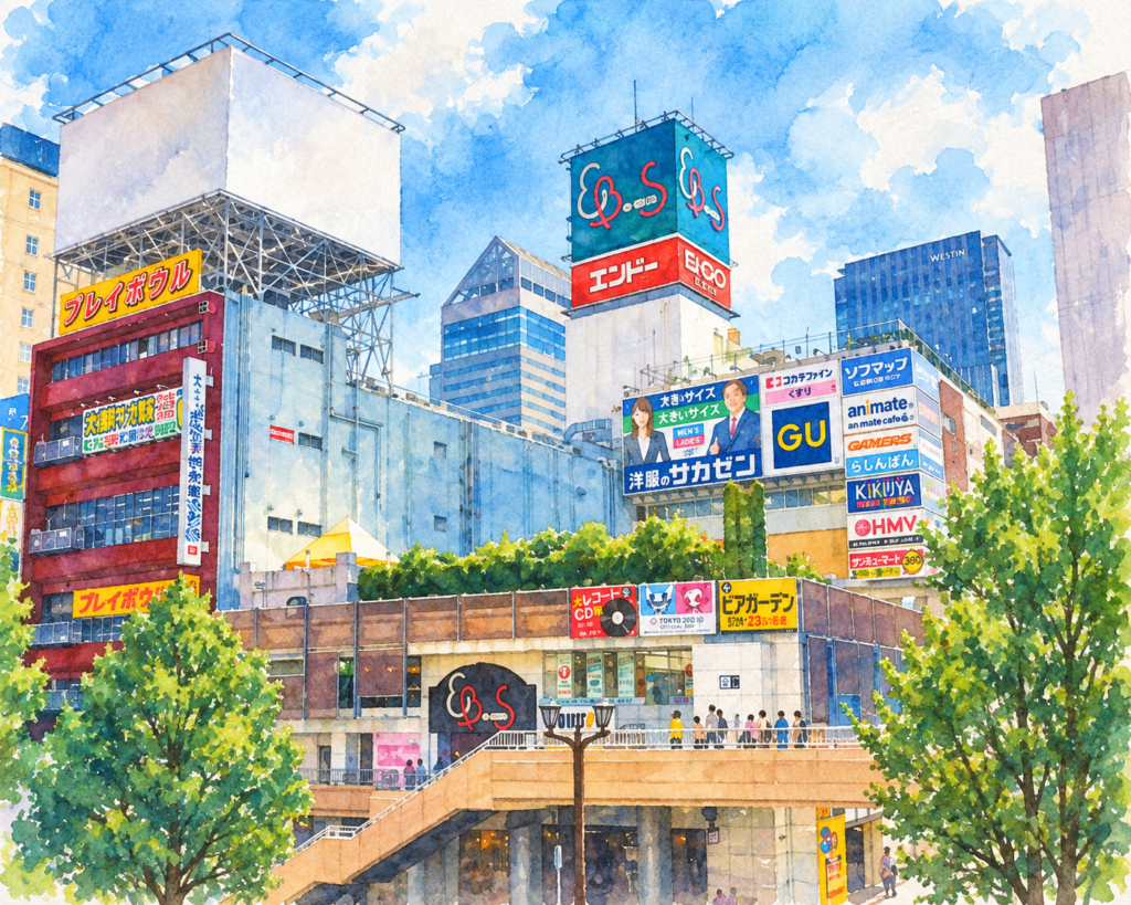 仙台駅前イービーンズ外観