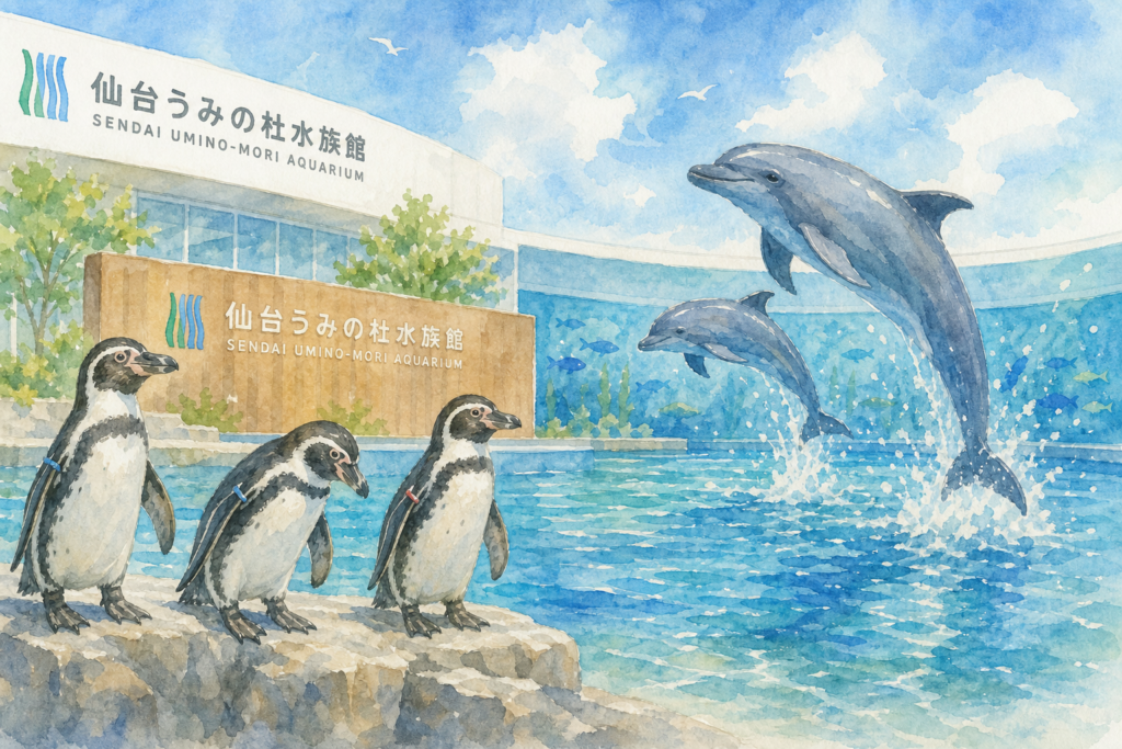 仙台うみの杜水族館のイメージ